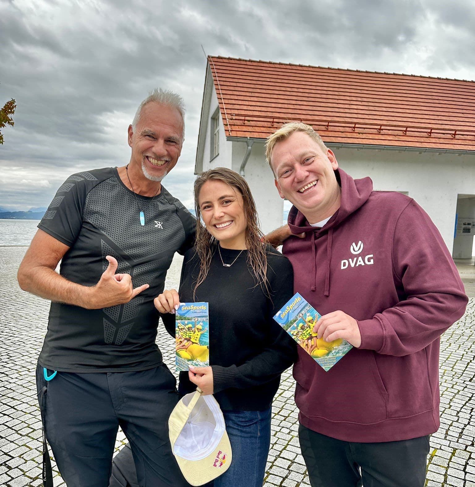 Besuch von Knossi und Nathalie